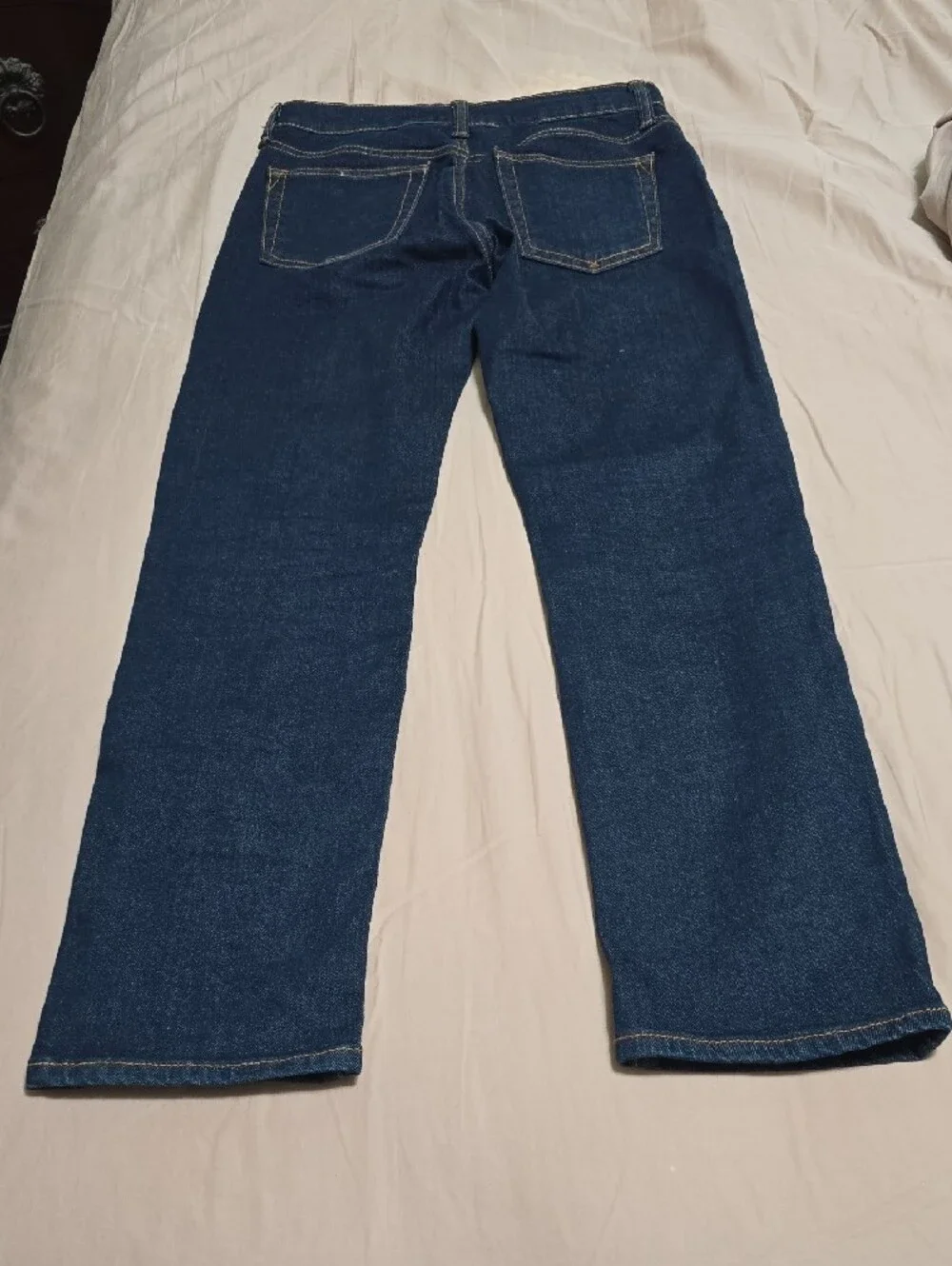 GAP Dark Blue Kids' Stretch Straight-Leg Jeans